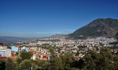 Obraz premium village in the mountains