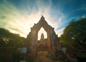 Fototapeta premium ruins of temple