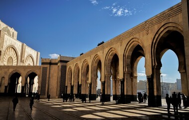 Obraz premium courtyard of a mosque