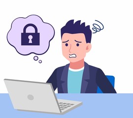 ジャケットを着た若い男性