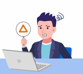 ジャケットを着た若い男性