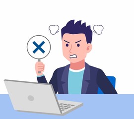 ジャケットを着た若い男性