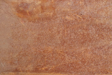 Red brown metal rust background, abstract old rust background.