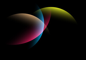 Template Design , Curve abstract background , Vector and illustration