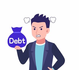 ジャケットを着た若い男性