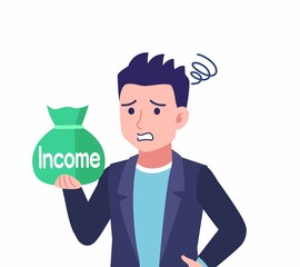 ジャケットを着た若い男性