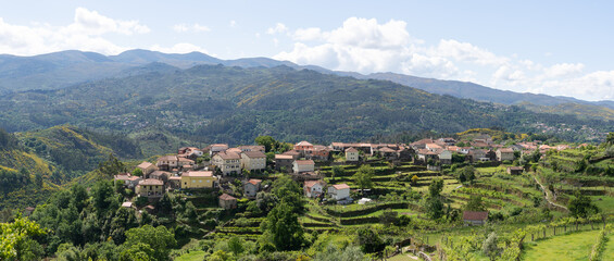 Obraz premium Village de Soajo, Parc national de Peneda-Gerês, Portugal