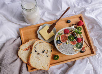 Healthy homemade meals / Breakfast in Bed / For those who fall sick