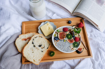 Healthy homemade meals / Breakfast in Bed / For those who fall sick