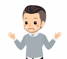 おしゃれな服装をした若者