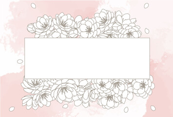  Flowers, floral, frame, simple, watercolor