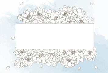  Flowers, floral, frame, simple, watercolor