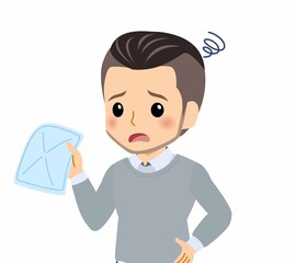 おしゃれな服装をした若者