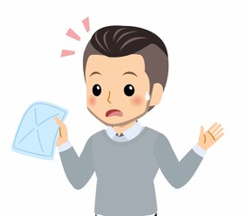 おしゃれな服装をした若者