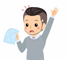 おしゃれな服装をした若者