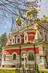 Fototapeta na wymiar Shipka Cathedral, Bulgaria