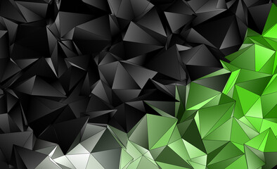 Fototapeta premium Abstract Low-Poly background. triangulated texture. Design 3d. Polygonal geometrical pattern. Triangular modern style