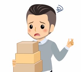 おしゃれな服装をした若者