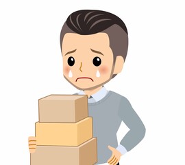 おしゃれな服装をした若者