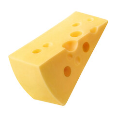 Cheese, isolated on white background