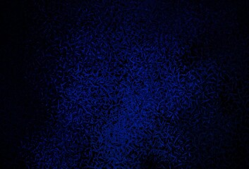 Dark BLUE vector template with repeated sticks.