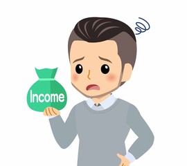 おしゃれな服装をした若者