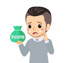 おしゃれな服装をした若者