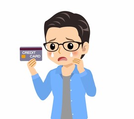 メガネを掛けた若い男性