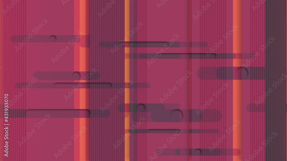 Poster abstract moving geometric shapes futuristic seamless loop animation 3d render hd