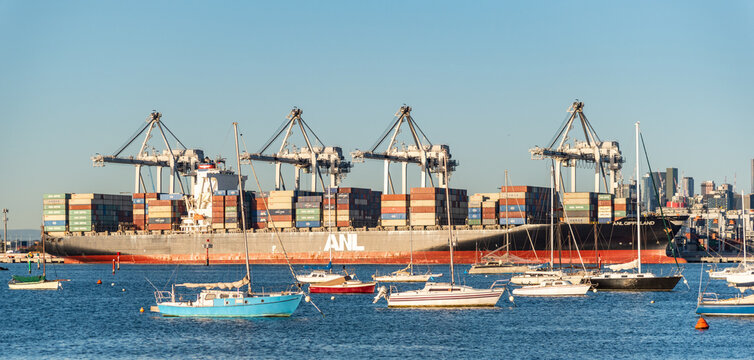 The Port Of Melbourne Is The Largest Port For Containerised And General Cargo In Australia.