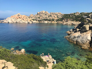capo testa sea landscape view