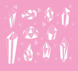 cute crystals shiny