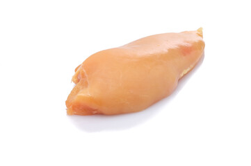Raw maze chicken breast white isolated