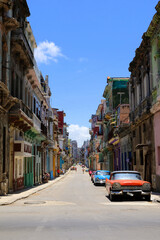 キューバの街並み
