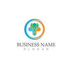 health medical logo design