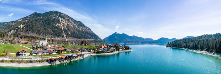 lake walchensee in bavaria