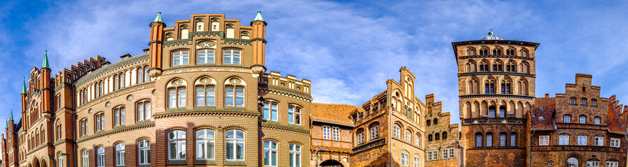 old town of lubeck in germany