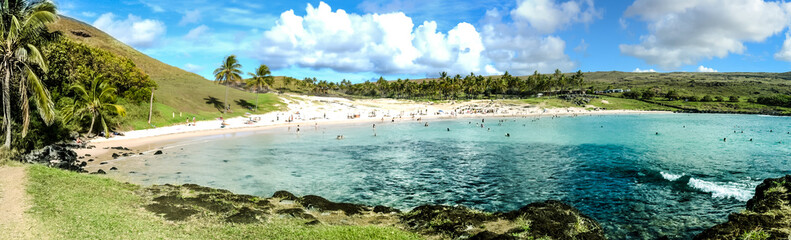 anakena beach easter island