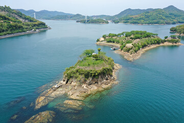 Obraz premium 愛媛県今治市 鯛崎島