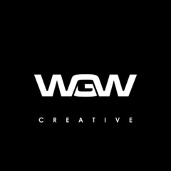 WGW Letter Initial Logo Design Template Vector Illustration