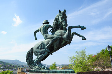 Prancing Horse Statue, Budapest