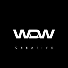 WDW Letter Initial Logo Design Template Vector Illustration