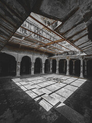 old abandoned building