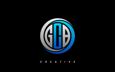 GCB Letter Initial Logo Design Template Vector Illustration