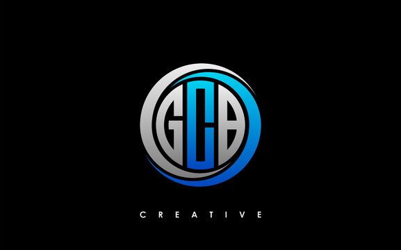 GCB Letter Initial Logo Design Template Vector Illustration