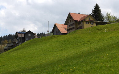 Fototapeta na wymiar suisse rurale