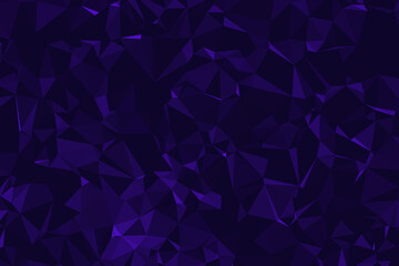 Obraz premium Abstract textured Purple polygonal background. low poly geometric consisting of triangles of different sizes and colors. use in design cover, presentation, business card or website.