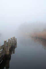 fog over the canal