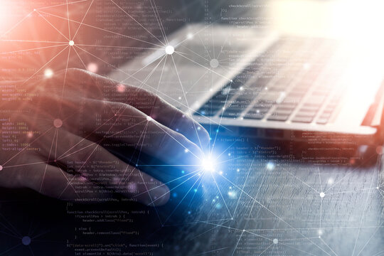 web mouse in hand