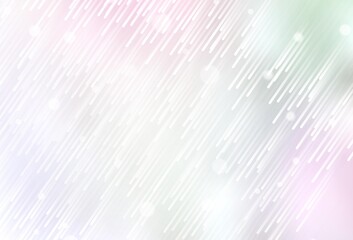 Light Pink, Yellow vector background with straight lines.